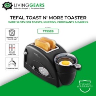 TEFAL All in One Breakfast Maker Egg & Toaster (1200W) TT5528 Sandwich Toaster