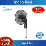Midea Kipas Dinding 16" Wall Fan 7 Blade Kipas Dinding MF-16FW23M