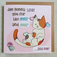 Emma5 Artisan Greeting Cards - Gonna Love You For Ever & Ever