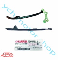 YAMAHA LAGENDA SRL110 LAGENDA 110 Z ZR TENSIONER GUIDE & GUIDE STOPPER 100% ORIGINAL 5TN-E2231-10 5T