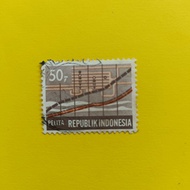 Perangko Kuno PELITA Republik Indonesia senilai Rp 50,-