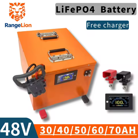 48V 50Ah LiFePO4 Battery 51.2V 100Ah 60Ah 40Ah 30Ah 70Ah Lithium Iron Phosphate Battery for Motocicl