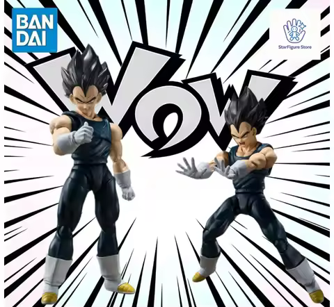 Bandai SHF brunette Vegeta Dragon Ball SUPER HERO Superhero Theater Bida Movable Spot