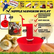 Nipel Niple Nippel Nipple Neppel Nepple A3 A9 Mangkok Bulat, Ayam, Bebek, dan Puyuh AG FARM