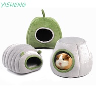 YISHENG Cave Bed Chinchilla Small Animals Soft Plush Cozy Guinea Pig Hideout