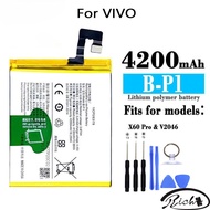 Battery B-P1 For VIVO X60 Pro 4200Mah Phone Replacement Battery