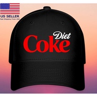 Diet Coke Soda Water Soft Drin Black Hat Baseball Hat Lulu curved brim hat