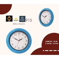 915 Jam Dinding Minimalis Jumbo Diameter 30 cm Jam estetik Aesthetic Jam Dinding Ruang Tamu Kamar Ti