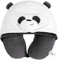 MINISO We Bare Bears - U-Shaped Pillow With Hood(Panda)