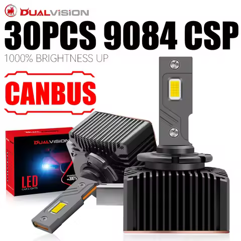 Bullvision D1S D3S LED Headlight 1:1 Size Car Light Xenon HID D2S D4S D5S D8S D1R D2R D3R D4R D2H 30
