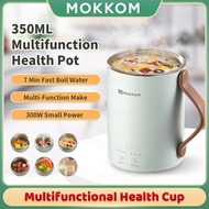 authentic Mokkom Portable Desk Electric Kettle Multifunctional Office Mini Health Pot 350ml Single E