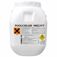 TCCA คลอรีนเกล็ด 90% PoolChor 50 Kg