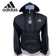 [READY STOCK] JACKET WATERPROOF ADIDAS / JACKET KALIS AIR SWEATER ADIDAS Men’s jacket | jaket lelaki