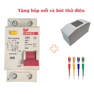 New generation anti-shock RCBO 63A - Anti-shock RCBO, leakage current, overload - Product LW - C63