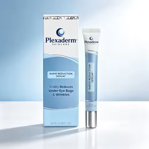 Plexaderm Rapid Reduction Eye Serum: Instantly Diminishes Under-Eye Bags and Fine Lines, Firms the S