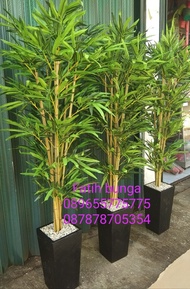 Terbaru Pohon Bambu Plastik/Pohon Hias/Bunga Plastik