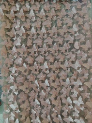 BARU Tile Motif Butterfly Bunga 3D Antik Tile Bunga