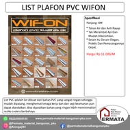 LIST PLAFON PVC WIFON