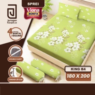 VIONA KING BEDSHEET 180X200 4 PILLOWS