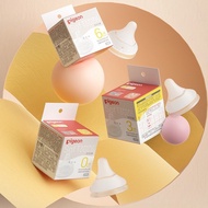 Pigeon 3rd Generation Softouch Wide-Neck Nipple Teat Puting Anti-colic Susu Baby- SS/S/M/L/LL/LLL