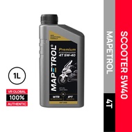 MAPETROL PREMIUM SCOOTER ESTER 4T 5W40 ENGINE OIL EUROPE 1L