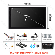 8Core 8+128GB+ระบบระบายความร้อน Android15 รองรับซิมการ์ด จอ Android รถยนต์ CarPlay Android Auto YouT