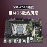 X x99-xd4 Motherboard with mos Radiator Version Original c612 Chip Set Brand New Desktop Computer