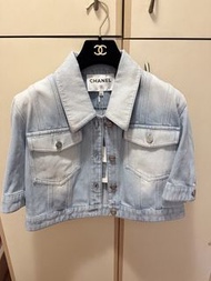 Chanel coco beach牛仔外套 size40（全新不議價）