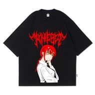 Mnst | T-shirt Oversize | Black | Makima