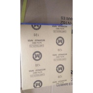 Amplas Lembaran Grit 120 Paper Kertas Waterproof Abrasive Kasar C-Mart
