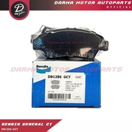 Front Brake Pads HONDA Mobilio Freed City Jazz Ge8 Bendix Db1286 Gct