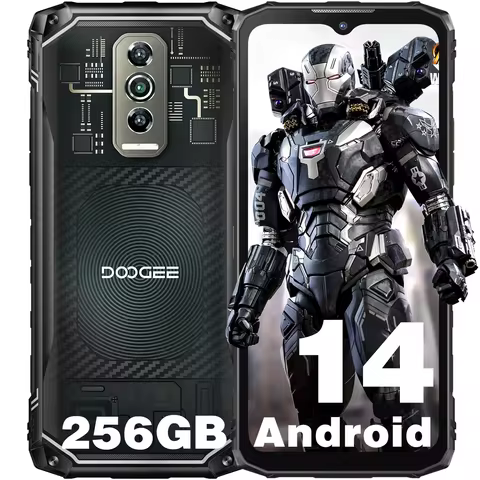DOOGEE Blade 10 Ultra Rugged Phone Unlocked,20G+256G,6.56'',50MP Camera,5150mAh,4G Dual SIM Android1
