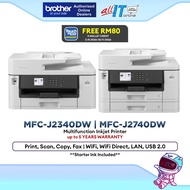 Brother MFC-J2340DW / MFC-J2740DW / MFC-J3940DW Inkjet A3 Printer Print Scan Copy Fax Wireless Duple