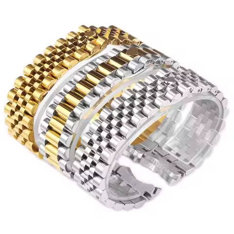 Solid Stainless Steel Watch Accessories Band For Rolex DATEJUST DAY-DATE OYSTERPERTUAL DATE 904L Wat