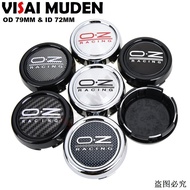 🔥🔥🔥Spot goods 4PCS OD 79MM / ID 72MM Wheel Cover Cap OZ Emblem Sport Rim Center Cap O.Z Racing Hubca