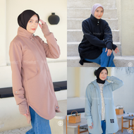 Premium Series HIJACKET® MARWAH Jaket Wanita Cewe Cewek Panjang Muslimah Hijaber/Jaket Syari / Jaket