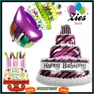 Happy Birthday Cake Foil Balloons Best-Selling Birthday Cake Foil Balloons in Various Designs