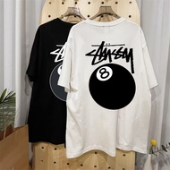 STUSSY unisex oversized t shirt, 300gsm 100% Cotton, unisex t-shirt, fashion streetwear t-shirt, vin