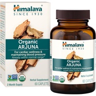 Himalaya Organic Arjuna Herbal plement, Cardiovascular port,  Maintenance, Heart Health, USDA Certif
