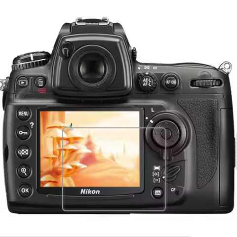 Tempered Glass Protector Guard Cover for Nikon D7000 D700 D300 D90 DSLR Camera LCD Display Screen Pr