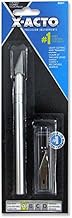 X-ACTO X3311 N0. 1 Precision Knife With 5 No. 11 Blades, 1 Knife