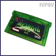 IVPQV METROID ตลับเกม32บิตการ์ดความจำเครื่องเล่นวิดีโอเกมสำหรับ GB NDS NDSL WIDVB