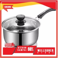 16 cm Glass Lid Noodle Pan