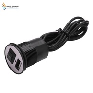 12-24V Universal USB Charger Motorcycle Power Adapter Socket USB Charger Waterproof Auto Charger Ada