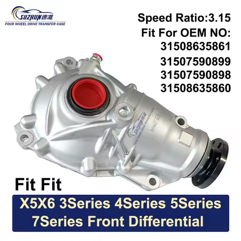 X5X6 Front Differential Fit For F15F16 F25F26 Front Differential 31507590899 X3X4 Front Differential