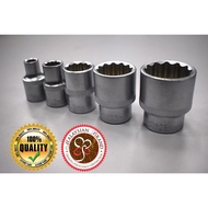 [READY STOCKS] 1/2" x 8mm - 32mm  Box Socket (Short) / Spanner Box