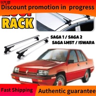 Auto Parts ▲Proton Saga Iswara LMST Car Roof Rack Carrier Rak Bumbung Cargo Roof Carrier Luggage Bar Kereta Saga Iswara♞