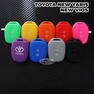 ซองกุญแจ ซิลิโคน กุญแจรีโมท standard key ใช้กับรุ่น 2 ปุ่ม ยาริส / ยาริส เอทีฟ / วีออส TOYOTA NEW VI