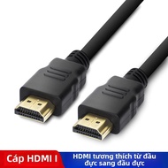 Cáp HDMI Mạ Vàng 1.4 4K 1080P 3D Cho Đầu Chia/ Chuyển Đổi HDTV 0.3m 1m 1.5m Đầu Nối HDMI-HDMI Đực-đự