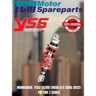 YSS TOP LINE Z-Series Monoshock Suzuki SV650 A/X (2016-2022) | 100% Original Performance Suspension 